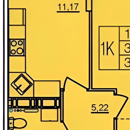 1-комн квартира Финский мкр, Щелково,  д. 3