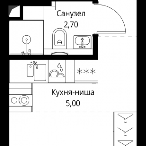 Студия Москва г., Верейская ул.,  к. SET.1.3