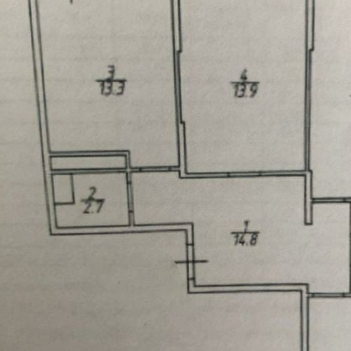 3-комн квартира Октябрьский пгт, улица Школьная, 1к2