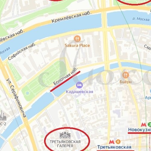 2-комн квартира Озерковская набережная, 6