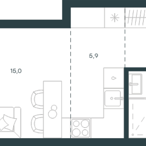 Студия Москва г., Новопетровский проезд,  к. 4