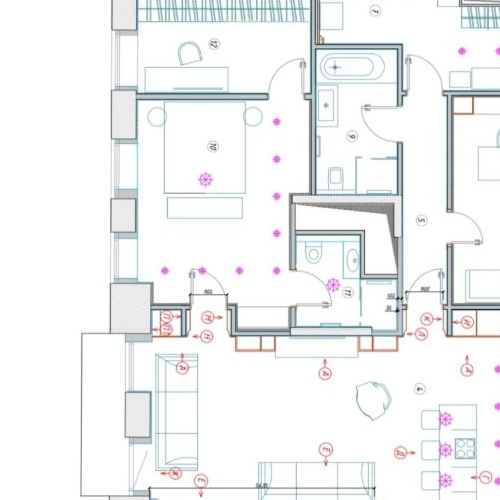 3-комн квартира Малый Кисловский переулок, 3
