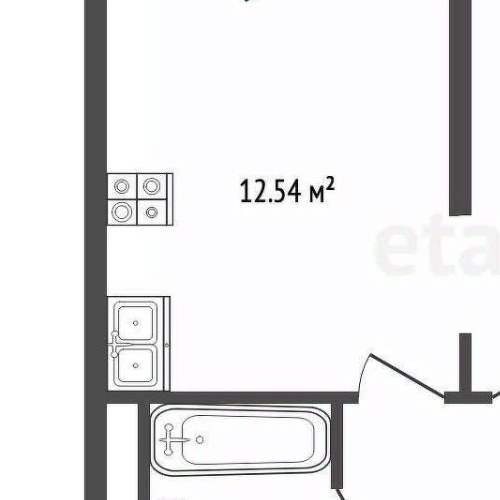 1-комн квартира улица Татьянин Парк, 14к4