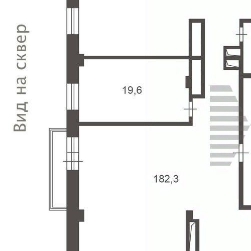 4-комн квартира переулок Хилков, 5