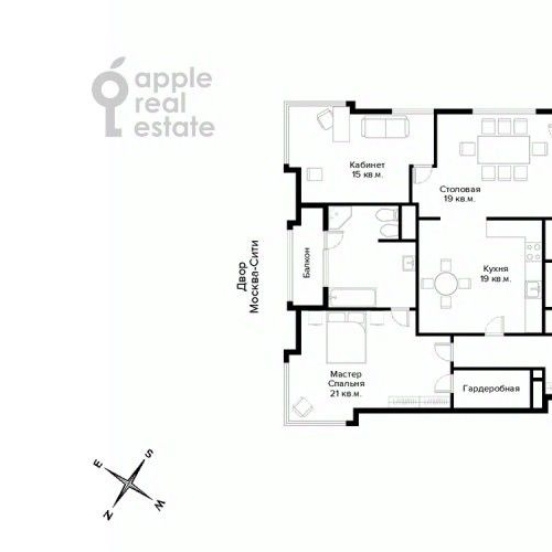 6-комн квартира улица Маршала Соколовского, 1