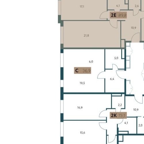 3-комн квартира Винницкая улица, 8к3