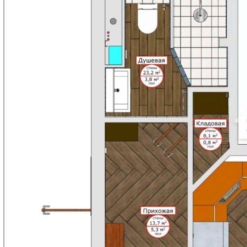 2-комн квартира Чертановская улица, 7А