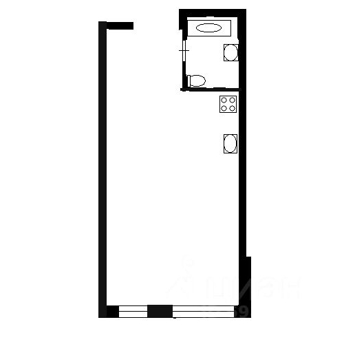 2-комн квартира Южные Горки мкр, пос. Мещерино, 1