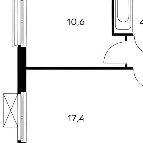 3-комн квартира Большая Филевская улица, 3к4