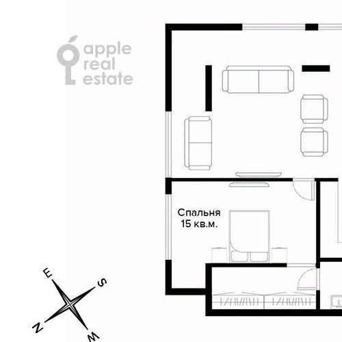 3-комн квартира улица Василисы Кожиной, 13