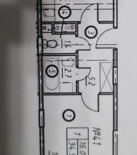 1-комн квартира Сабурово пгт, улица Рождественская, 3