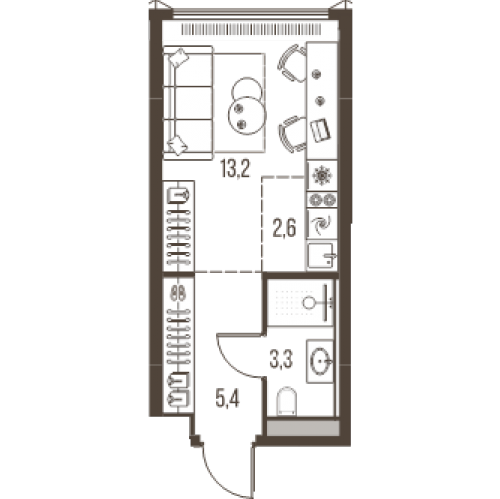 Студия Москва г., Летниковская ул.,  к. 5