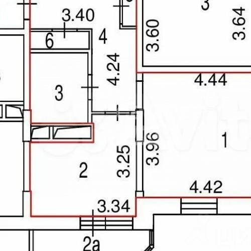 1-комн квартира 6-я Радиальная улица, 3к8