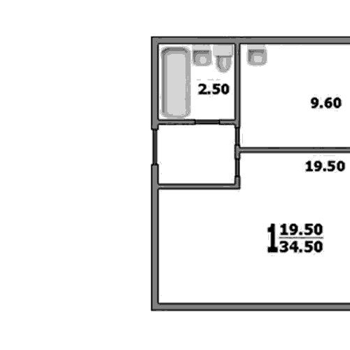 1-комн квартира Рязанский проспект, 72к1