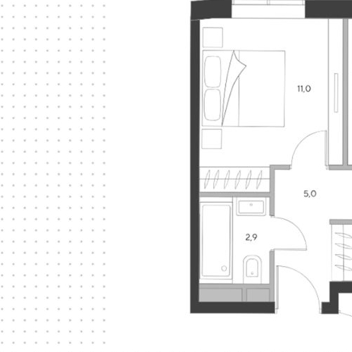 2-комн квартира площадь Курского Вокзала, 1