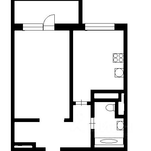 1-комн квартира Красногорск, бульвар Красногорский, 23к1