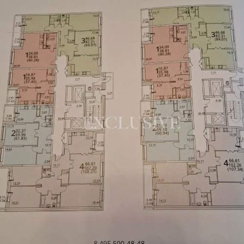 4-комн квартира 6-я Радиальная улица, 7/1к1