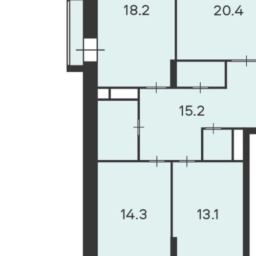 4-комн квартира 6-я Радиальная улица, 7/1к1