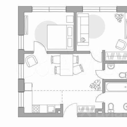3-комн квартира Новоостаповская улица, 20