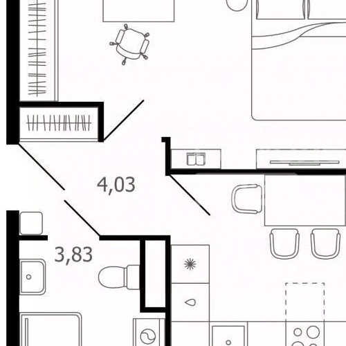 1-комн квартира Финский мкр, Щелково,  д. 1
