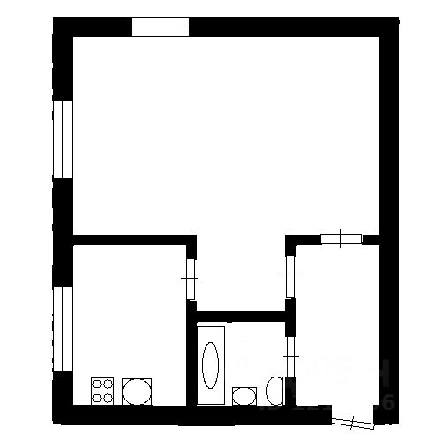 1-комн квартира Лесной пгт, улица Пушкина, 8