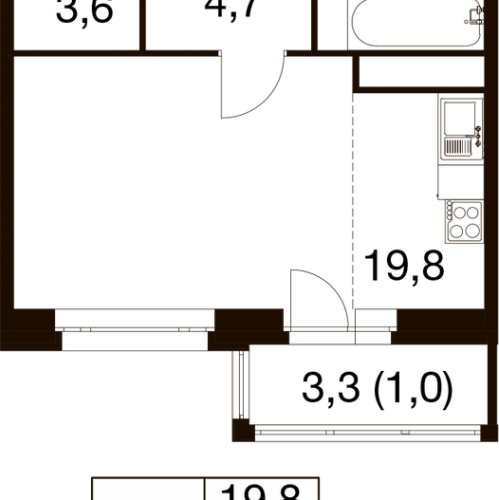 Студия Балашиха г., Проектная ул.,  к. 1