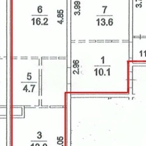 3-комн квартира Октябрьский пгт, улица Школьная, 1