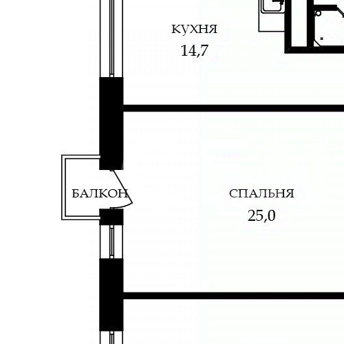 3-комн квартира Боровское шоссе, 2Ак4