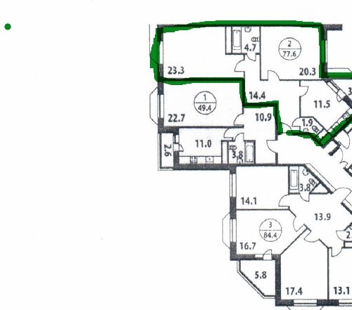 2-комн квартира Видное, улица Завидная, 8