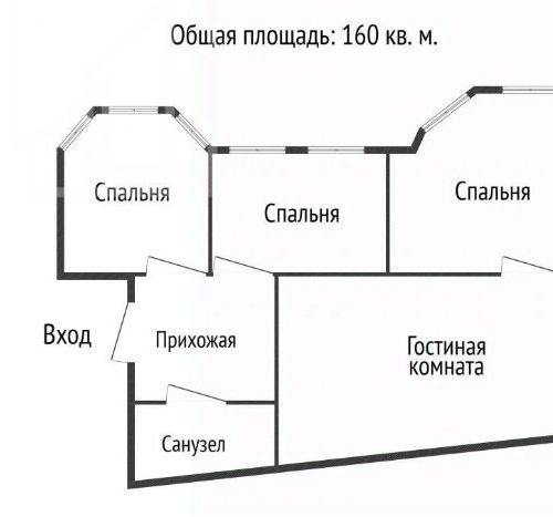 4-комн квартира Филипповский переулок, 8С1