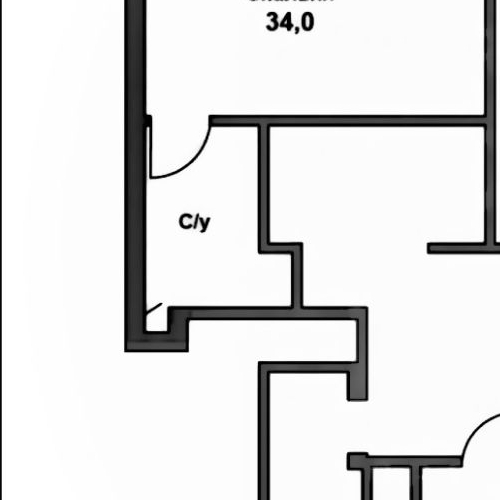 2-комн квартира улица Климашкина, 17С2