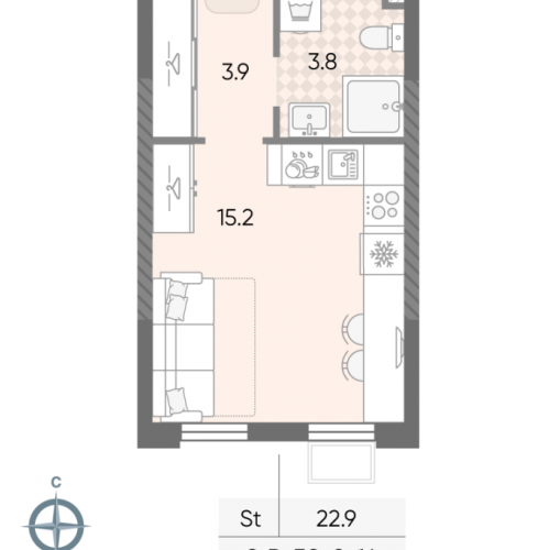 Студия Москва г., Производственная ул.,  к. 2.8