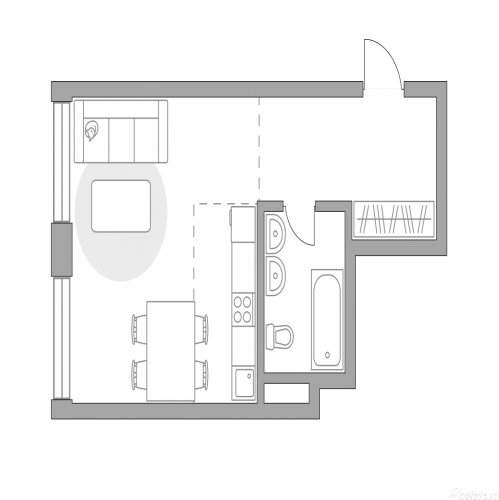 Студия , ул. Малая Почтовая, 12