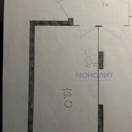 1-комн квартира улица Красных Зорь, 33А