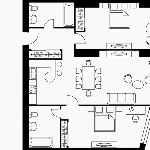 2-комн квартира проспект Мира, 188Бк3