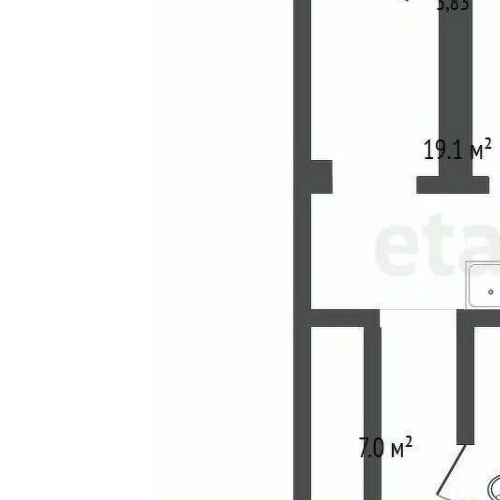 2-комн квартира улица Маршала Рыбалко,  д. 2к9