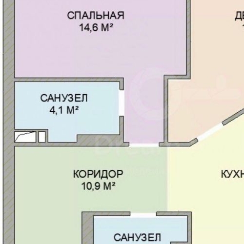 2-комн квартира проезд Жуков, 21Б