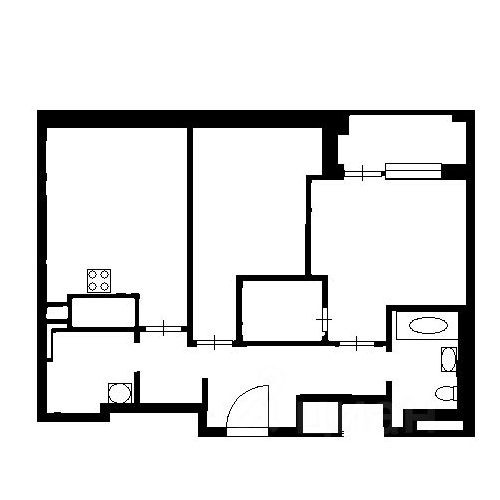 2-комн квартира Ленинградский проспект, 35С2