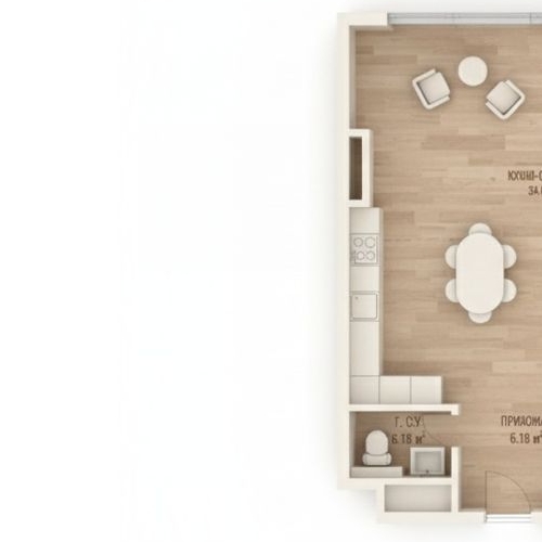 2-комн квартира Большая Грузинская улица, 69