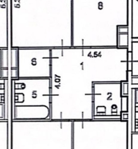 3-комн квартира Гжатская улица, 5к1
