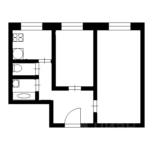 2-комн квартира Литовский бульвар, 3К2