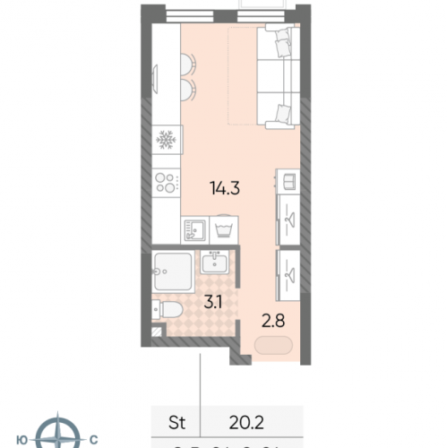 Студия Москва г., Производственная ул.,  к. 2.7