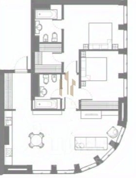 3-комн квартира Дружинниковская улица, 15