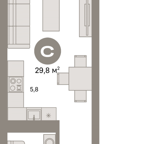 Студия Москва г., Тагильская ул.,  к. 2