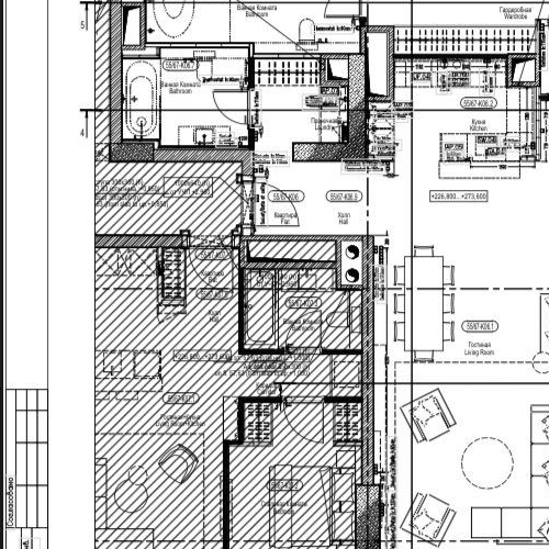 3-комн квартира 1-й Красногвардейский проезд, 22с2