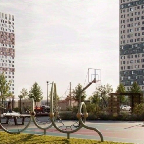 1-комн квартира Кудринка, Надсоновская улица,  д. 1