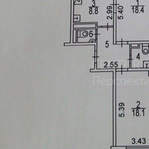 2-комн квартира улица Маршала Еременко, 5к5