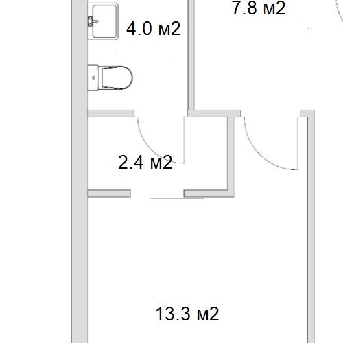 2-комн квартира Автомобильный проезд, 4