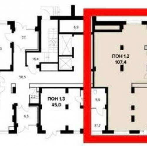 Помещение свободного назначения деревня Сапроново, 2