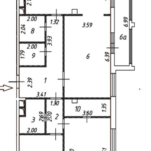 3-комн квартира 4-я Гражданская улица, 33А